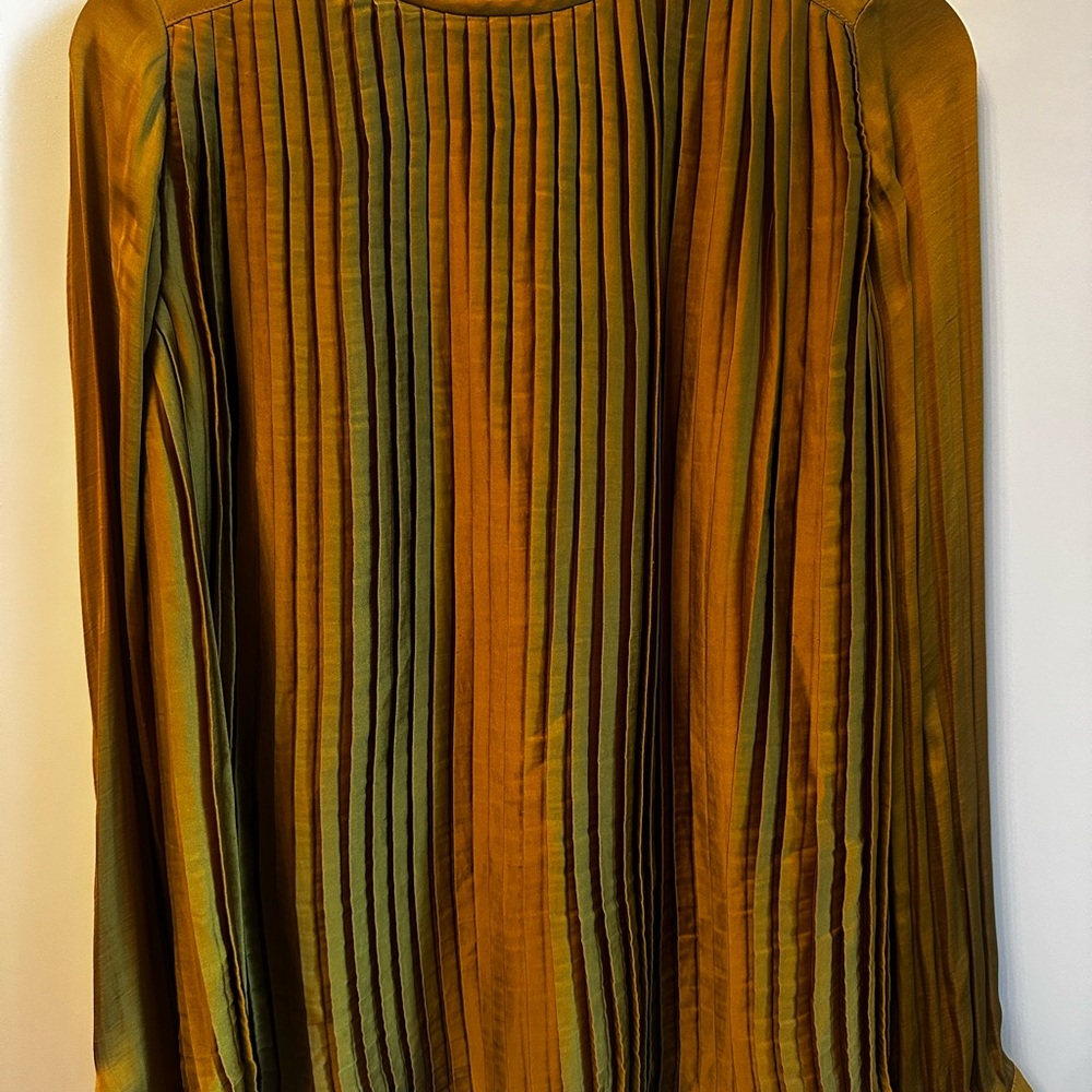 Banana Republic Mustard Blouse